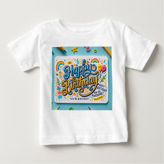 Herzlichen Glückwunsch zum Geburtstag Baby T-shirt