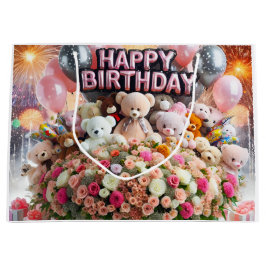 Herzlichen Glückwunsch zum Geburtstag, Bärenjungen Große Geschenktüte