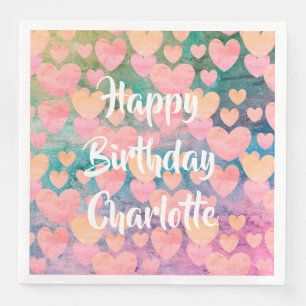Herzlichen Glückwunsch zum Geburtstag #Charlotte Serviette