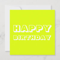 Herzlichen Glückwunsch zum Geburtstag, Chartreuse