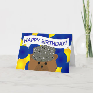 Herzlichen Glückwunsch zum Geburtstag der Air Forc Karte