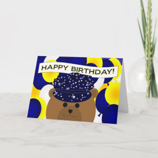 Herzlichen Glückwunsch zum Geburtstag der Navy Act Karte