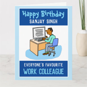 Herzlichen Glückwunsch zum Geburtstag eines asiati Karte