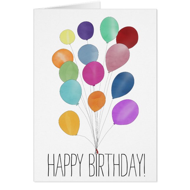 Herzlichen Glückwunsch zum Geburtstag eines Ballon (Vorne)