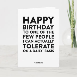 Herzlichen Glückwunsch zum Geburtstag eines der we Karte