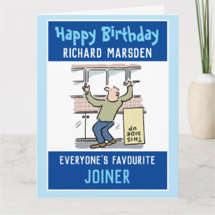 Herzlichen Glückwunsch zum Geburtstag eines Joiner Karte