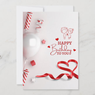 Herzlichen Glückwunsch zum Geburtstag Einladung