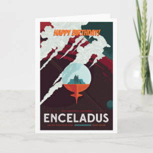 Herzlichen Glückwunsch zum Geburtstag! Enceladusmo Karte