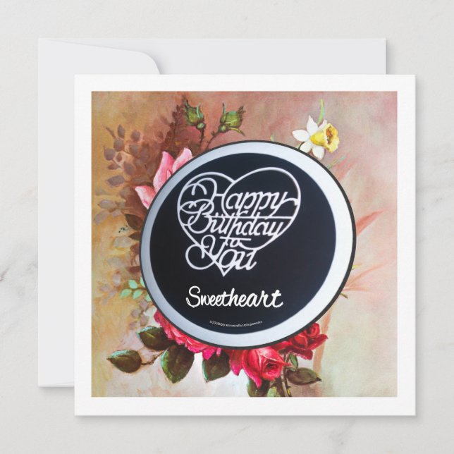 Herzlichen Glückwunsch zum Geburtstag für dich und (Vorderseite)