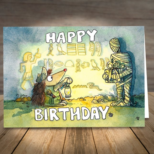 Herzlichen Glückwunsch zum Geburtstag für die Nerd Karte (Von Creator hochgeladen)