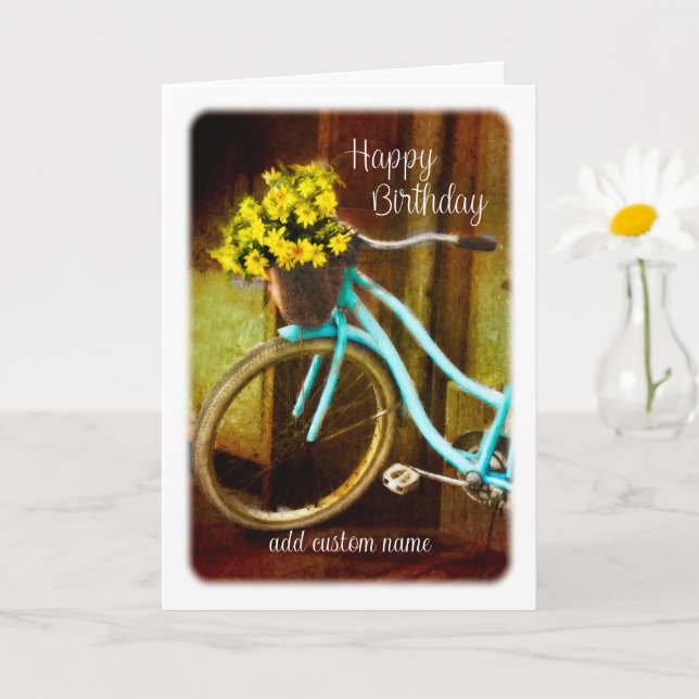 Herzlichen Glückwunsch zum Geburtstag für Freunde  Karte (Kleine Pflanze)