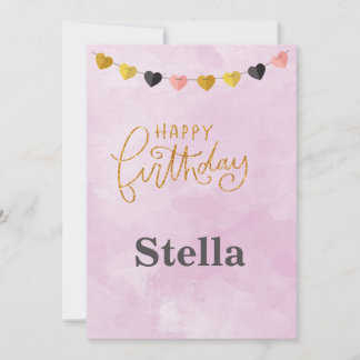 Herzlichen Glückwunsch zum Geburtstag für ihre Ein Einladung