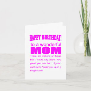 Herzlichen Glückwunsch zum Geburtstag für wunderba Karte