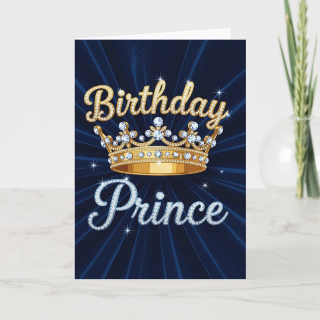 Herzlichen Glückwunsch zum Geburtstag, Geburtstags Feiertagskarte (Vorderseite)