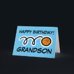 Herzlichen Glückwunsch zum Geburtstag Grandson spo Karte<br><div class="desc">Herzlichen Glückwunsch zum Geburtstag Grandson Sportgrüßkarte für den athletischen Basketball. Wünschen Sie Ihrem Enkel einen guten Geburtstag mit dieser sportlichen Grußkarte für Kinder. Niedlicher Druck für Jungen und Mädchen. Auch gut für Sohn im Jura und andere Familienmitglieder.</div>