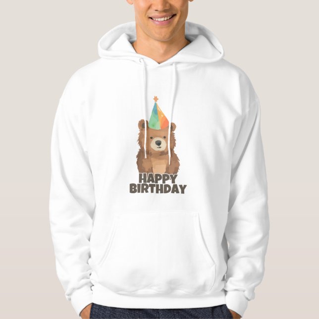 Herzlichen Glückwunsch zum Geburtstag Hoodie (Vorderseite)