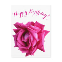 Herzlichen Glückwunsch zum Geburtstag hübsche Rosa