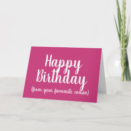 Herzlichen Glückwunsch zum Geburtstag Ihres Liebli Karte