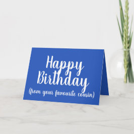 Herzlichen Glückwunsch zum Geburtstag Ihres Liebli Karte