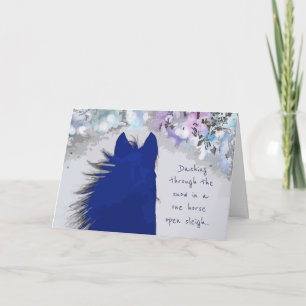 Herzlichen Glückwunsch zum Geburtstag im Schnee Karte