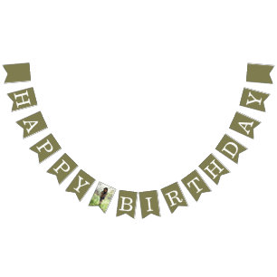 Herzlichen Glückwunsch zum Geburtstag Junge Foto B Wimpelkette