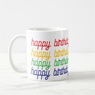 Herzlichen Glückwunsch zum Geburtstag Kaffee Tasse