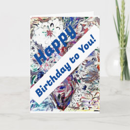 Herzlichen Glückwunsch zum Geburtstag! Karte