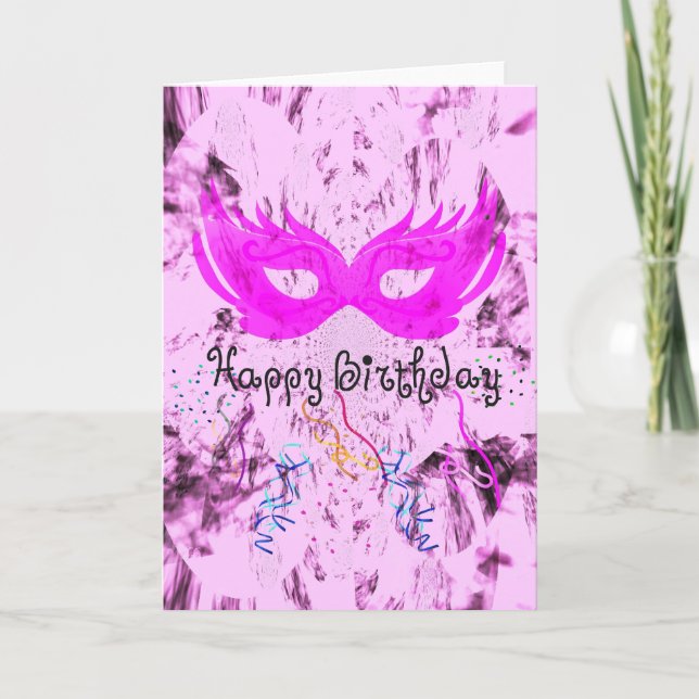 Herzlichen Glückwunsch zum Geburtstag Karte (Vorderseite)