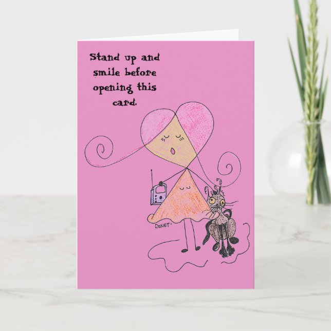 Herzlichen Glückwunsch zum Geburtstag Karte (Vorderseite)