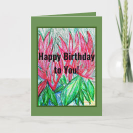 Herzlichen Glückwunsch zum Geburtstag! Karte