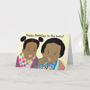 Herzlichen Glückwunsch zum Geburtstag! Karte