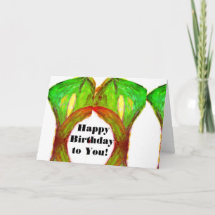 Herzlichen Glückwunsch zum Geburtstag! Karte