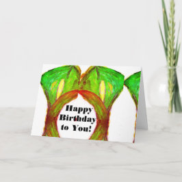 Herzlichen Glückwunsch zum Geburtstag! Karte