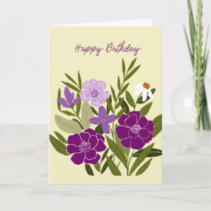 Herzlichen Glückwunsch zum Geburtstag Karte