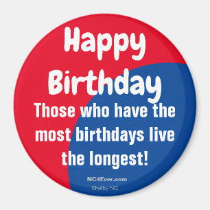 Herzlichen Glückwunsch zum Geburtstag Kühlschrank Magnet