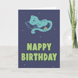 Herzlichen Glückwunsch zum Geburtstag, lustiges ni Karte