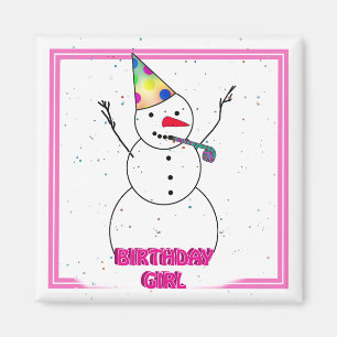 Herzlichen Glückwunsch zum Geburtstag! Magnet