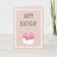Herzlichen Glückwunsch zum Geburtstag - Mahjong-Fl