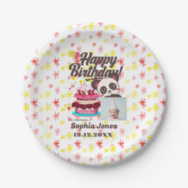 Herzlichen Glückwunsch zum Geburtstag, mein Baby - Pappteller