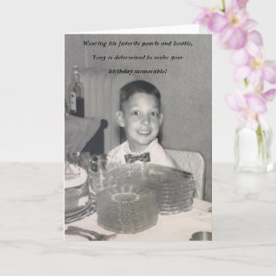 Herzlichen Glückwunsch zum Geburtstag, mein Liebli Karte