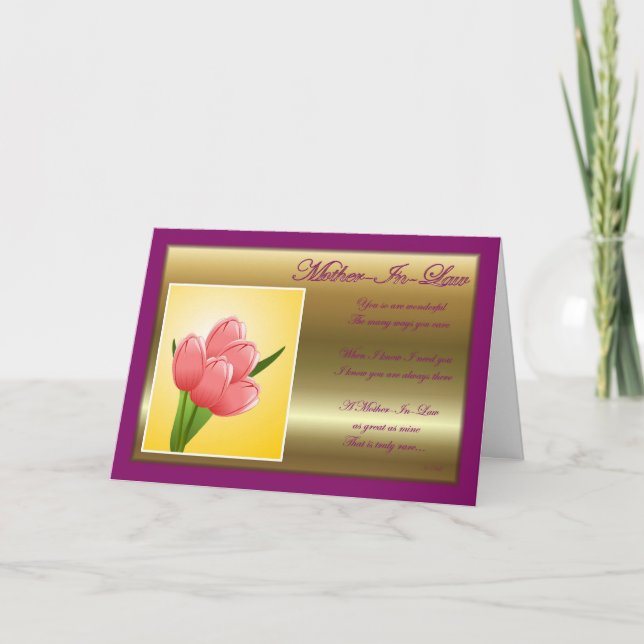 Herzlichen Glückwunsch zum Geburtstag mit Blume Karte (Vorderseite)