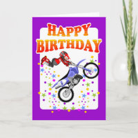 Herzlichen Glückwunsch zum Geburtstag, Motocross-F