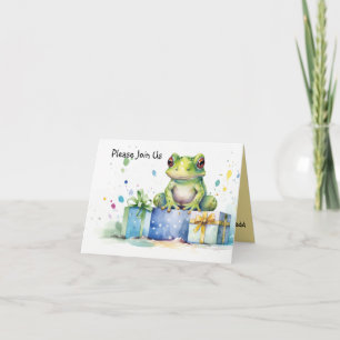 Herzlichen Glückwunsch zum Geburtstag Niedlicher G Einladung