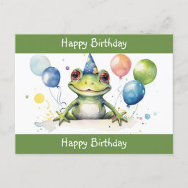 Herzlichen Glückwunsch zum Geburtstag Niedlicher G Postkarte