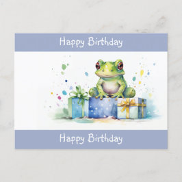 Herzlichen Glückwunsch zum Geburtstag Niedlicher G Postkarte