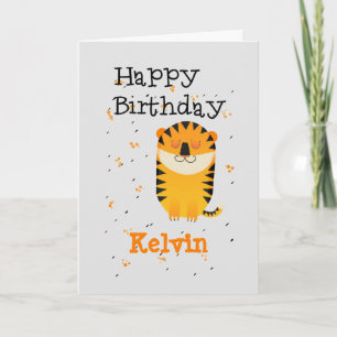 Herzlichen Glückwunsch zum Geburtstag niedlicher T Karte