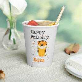 Herzlichen Glückwunsch zum Geburtstag niedlicher T Pappbecher