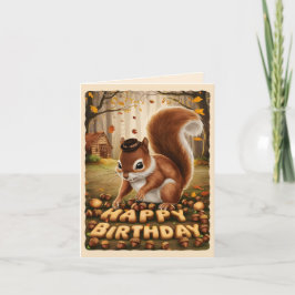 Herzlichen Glückwunsch zum Geburtstag Niedliches V Karte