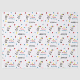 Herzlichen Glückwunsch zum Geburtstag Panda Bär we Seidenpapier