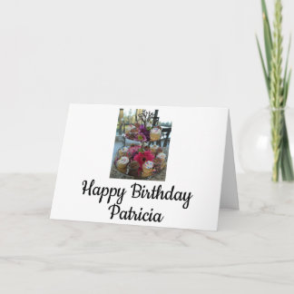 Herzlichen Glückwunsch zum Geburtstag Patricia Karte